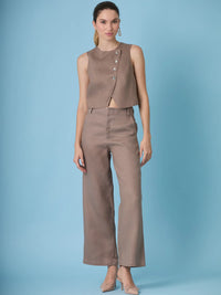 Pantalon Largo Janine Habano