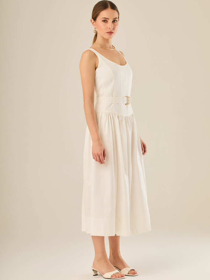 Vestido Largo Atira Blanco