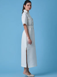 Vestido Largo Lawrence Blanco