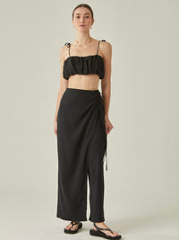 Pantalon Pareo Wood Negro