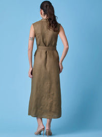 Vestido Largo Yestin Olivo