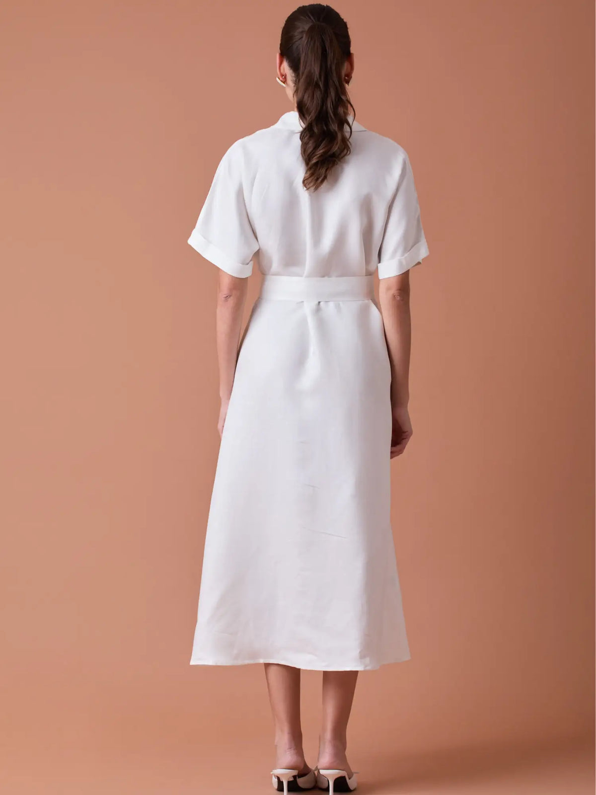 Vestido Largo Makri Blanco