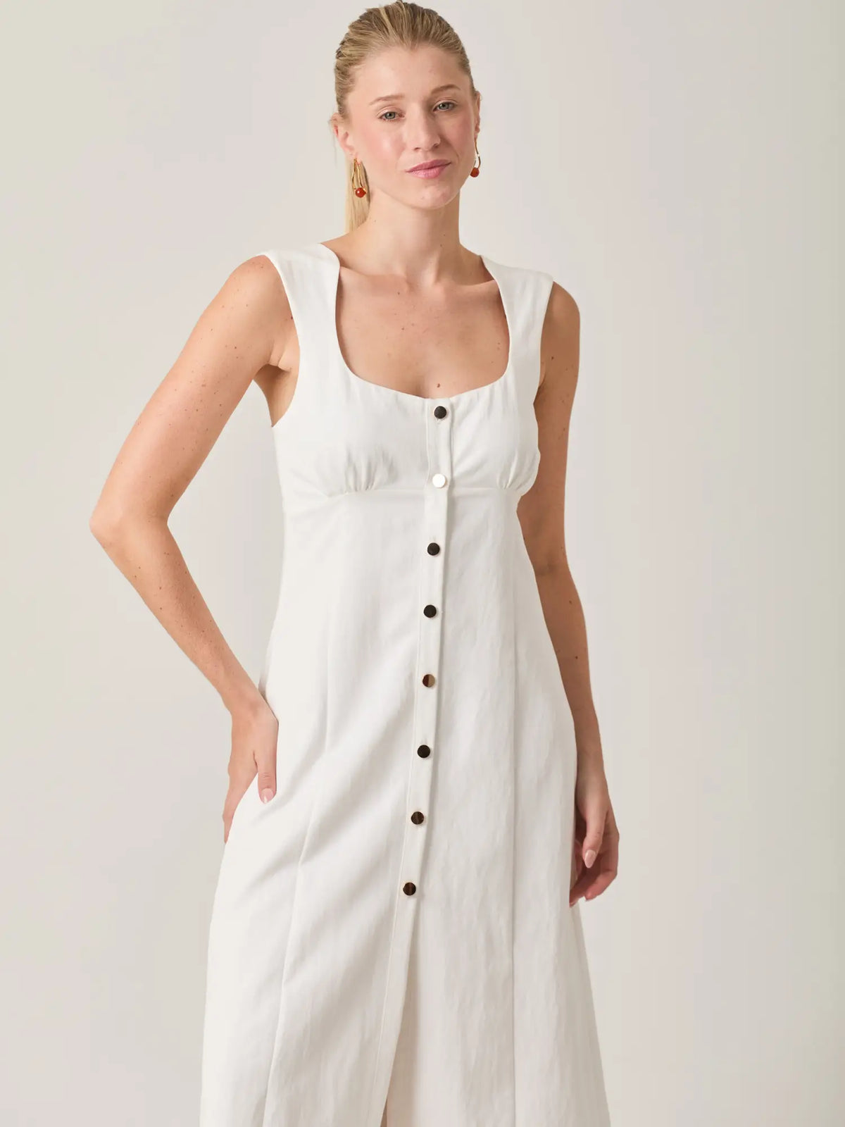 Vestido Largo Water Blanco