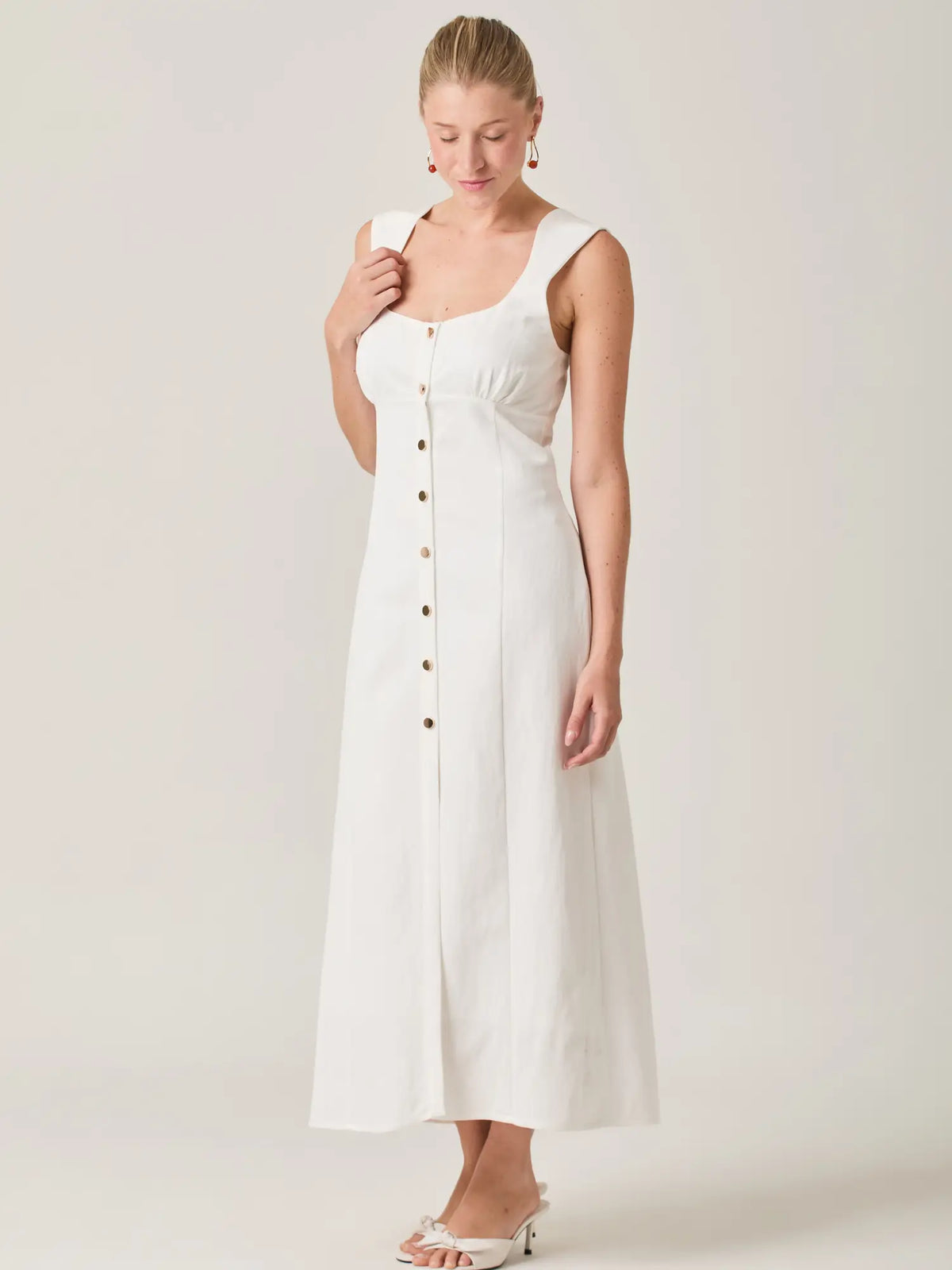 Vestido Largo Water Blanco