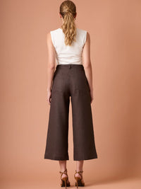 Pantalon Largo Dama Cafe