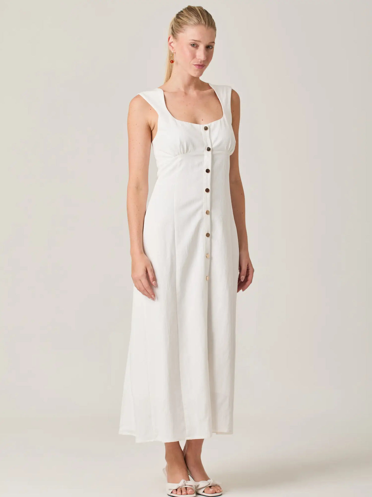 Vestido Largo Water Blanco