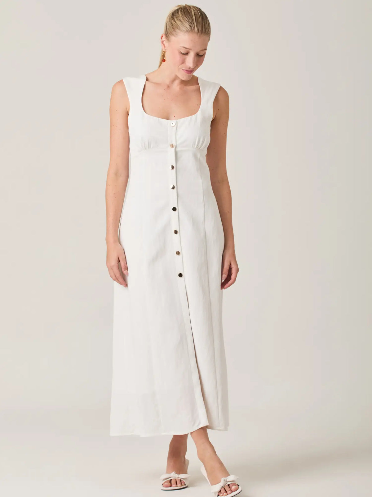 Vestido Largo Water Blanco