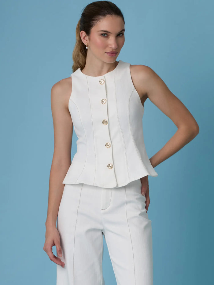 Blusa Distric Blanco