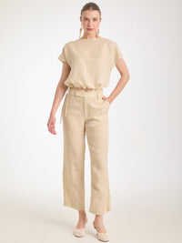 Pantalon Largo Chic Vainilla