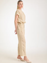 Pantalon Largo Chic Vainilla