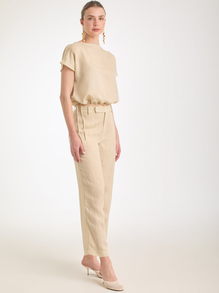 Pantalon Largo Chic Vainilla