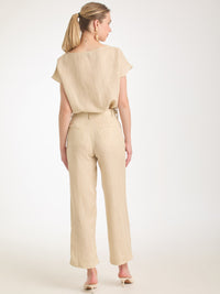 Pantalon Largo Chic Vainilla
