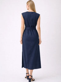 Vestido Largo Jamari Navy