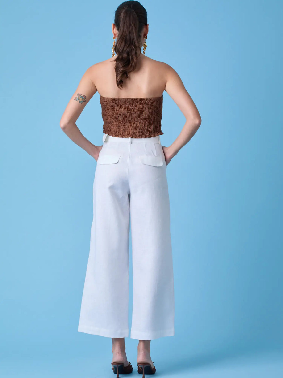 Pantalon Largo Ketton Blanco