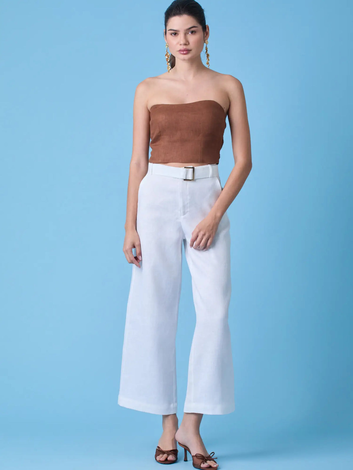 Pantalon Largo Ketton Blanco