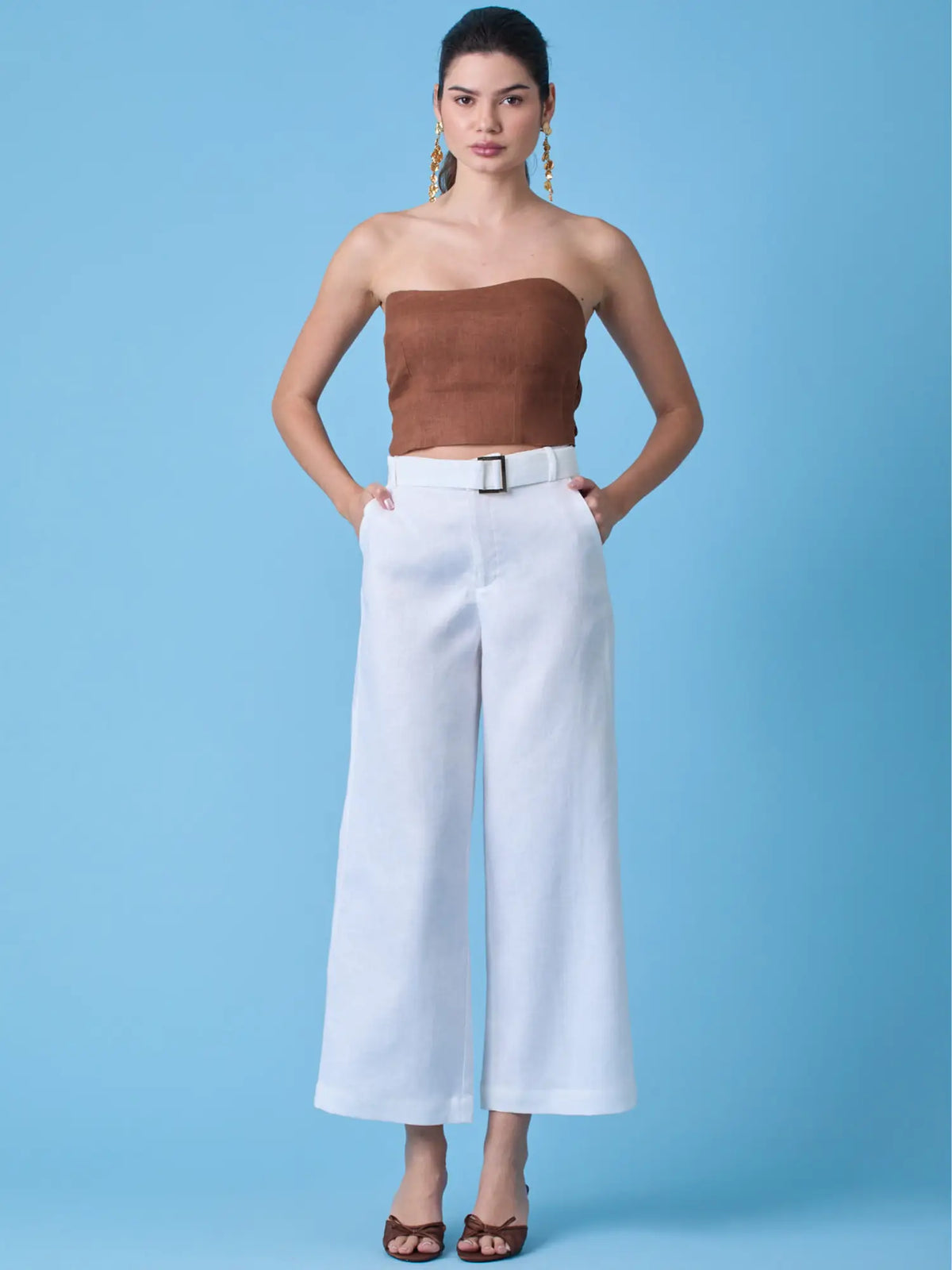 Pantalon Largo Ketton Blanco