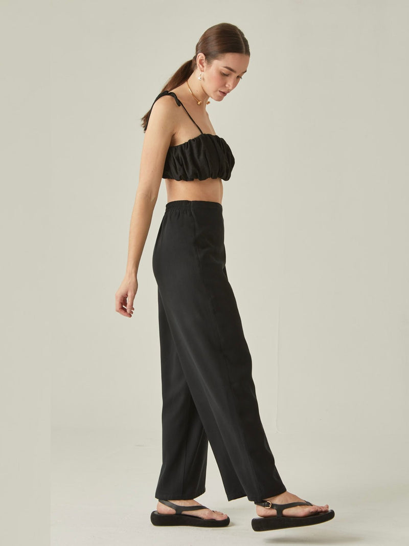 Pantalon Pareo Wood Negro