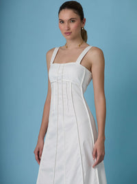 Vestido Largo Fana Blanco