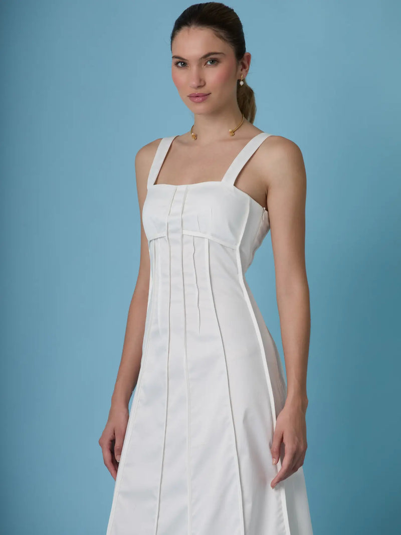 Vestido Largo Fana Blanco