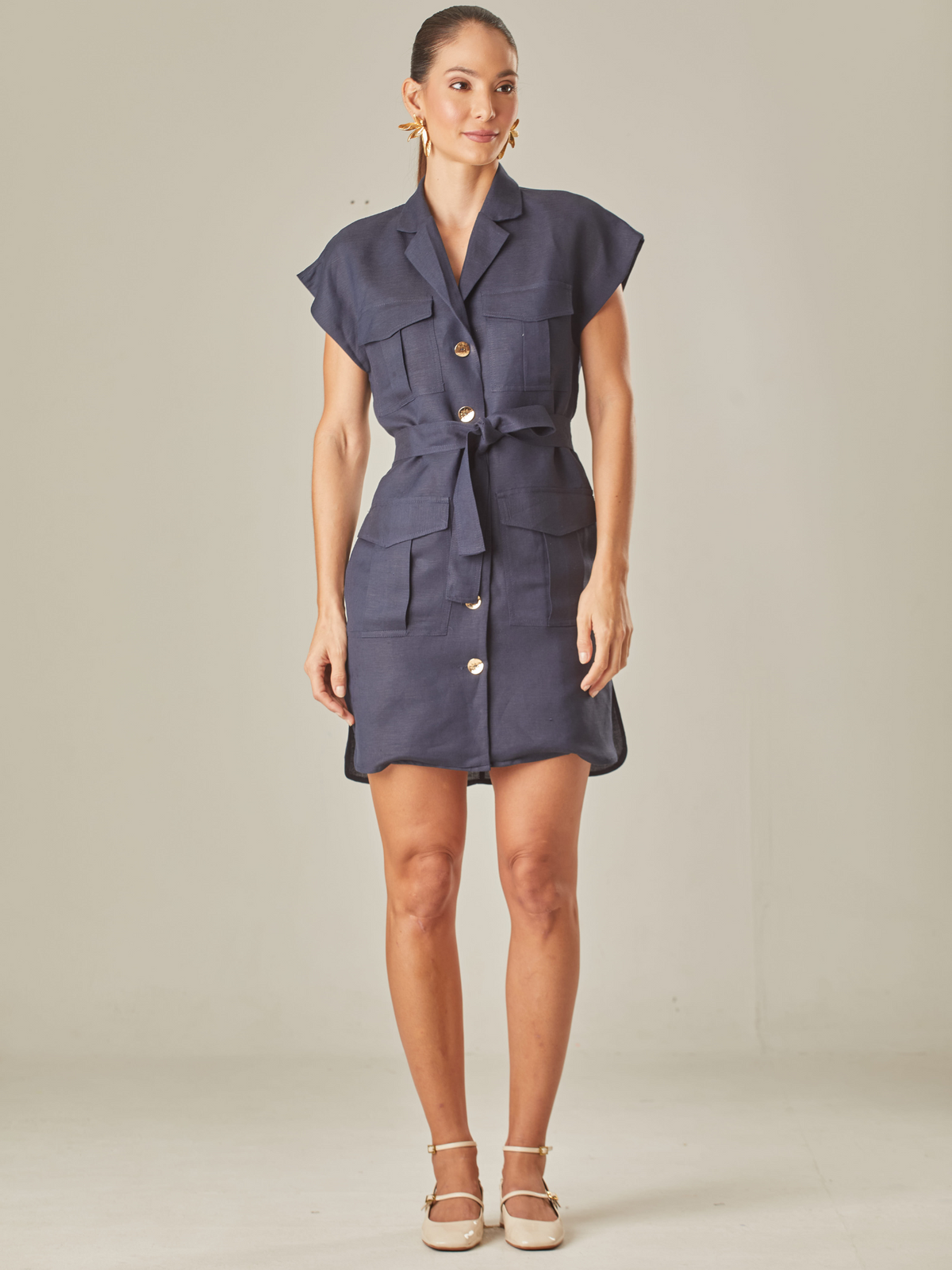 Vestido Corto Jelia Navy