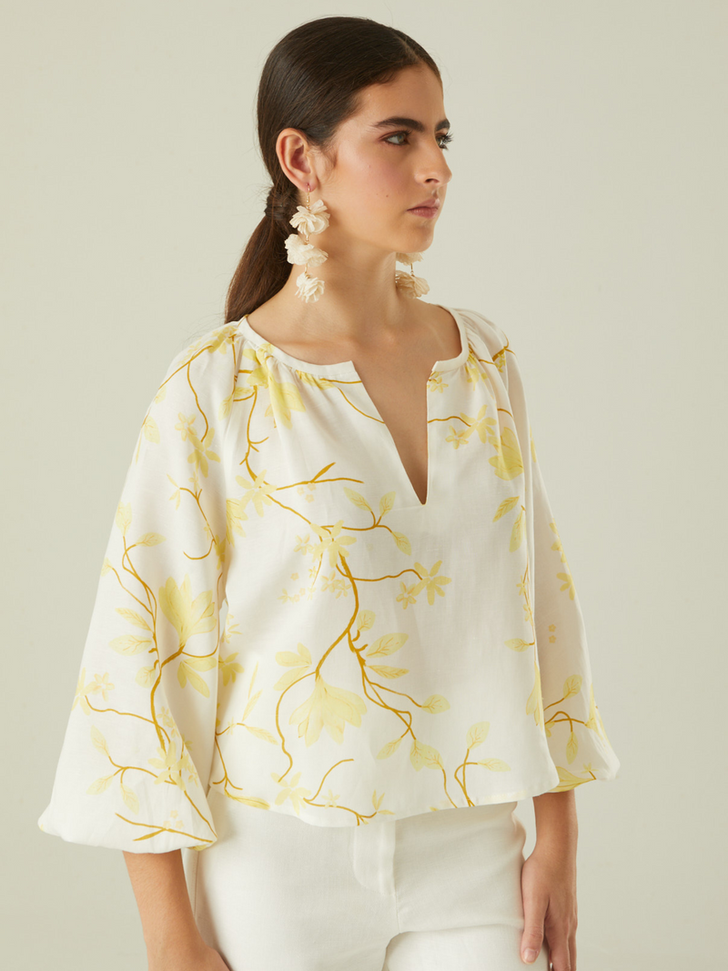 Blusa Bubva Amarillo