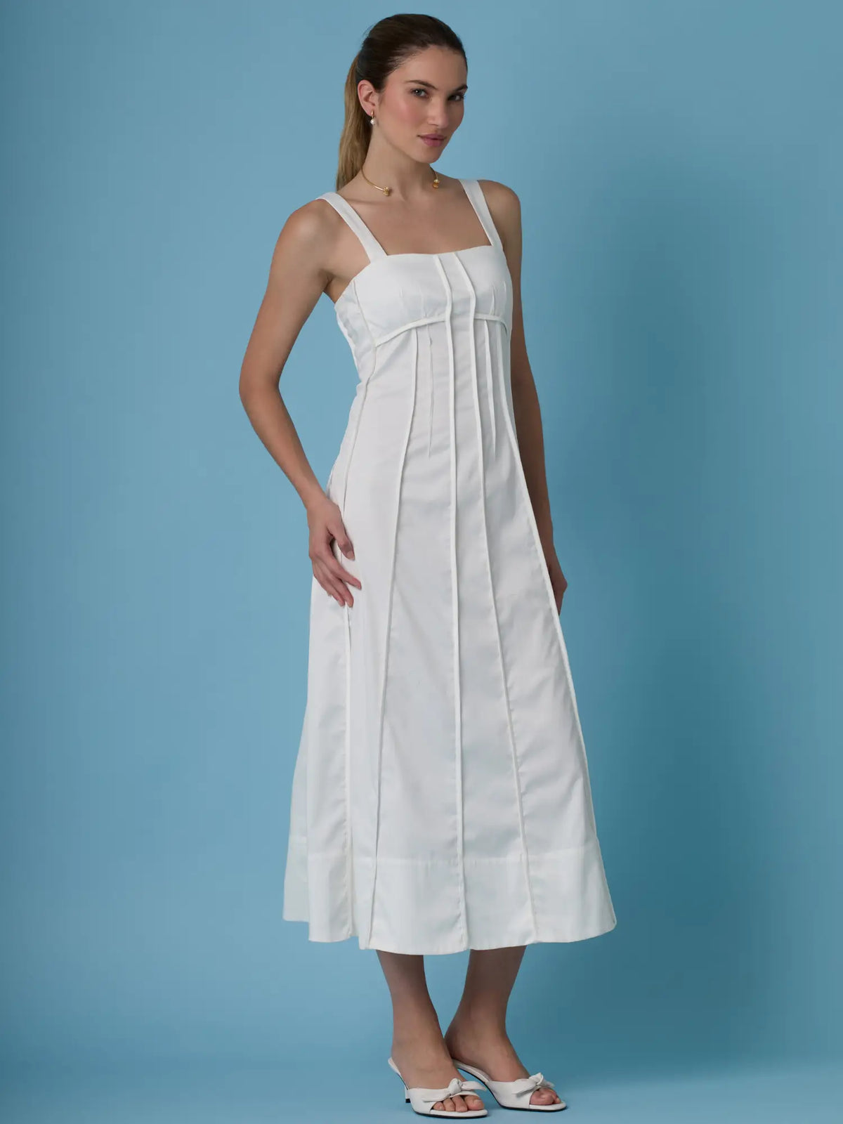 Vestido Largo Fana Blanco