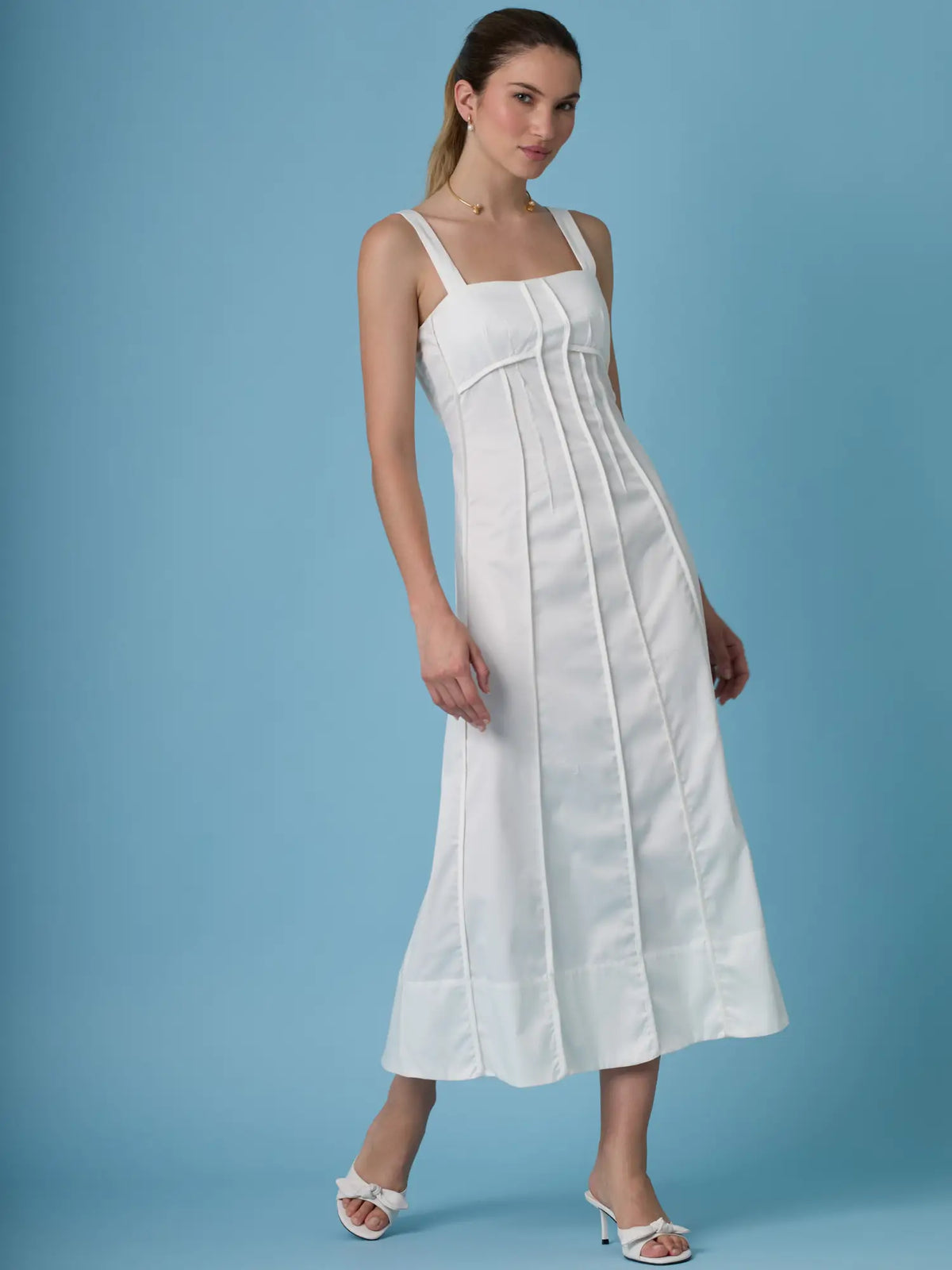 Vestido Largo Fana Blanco