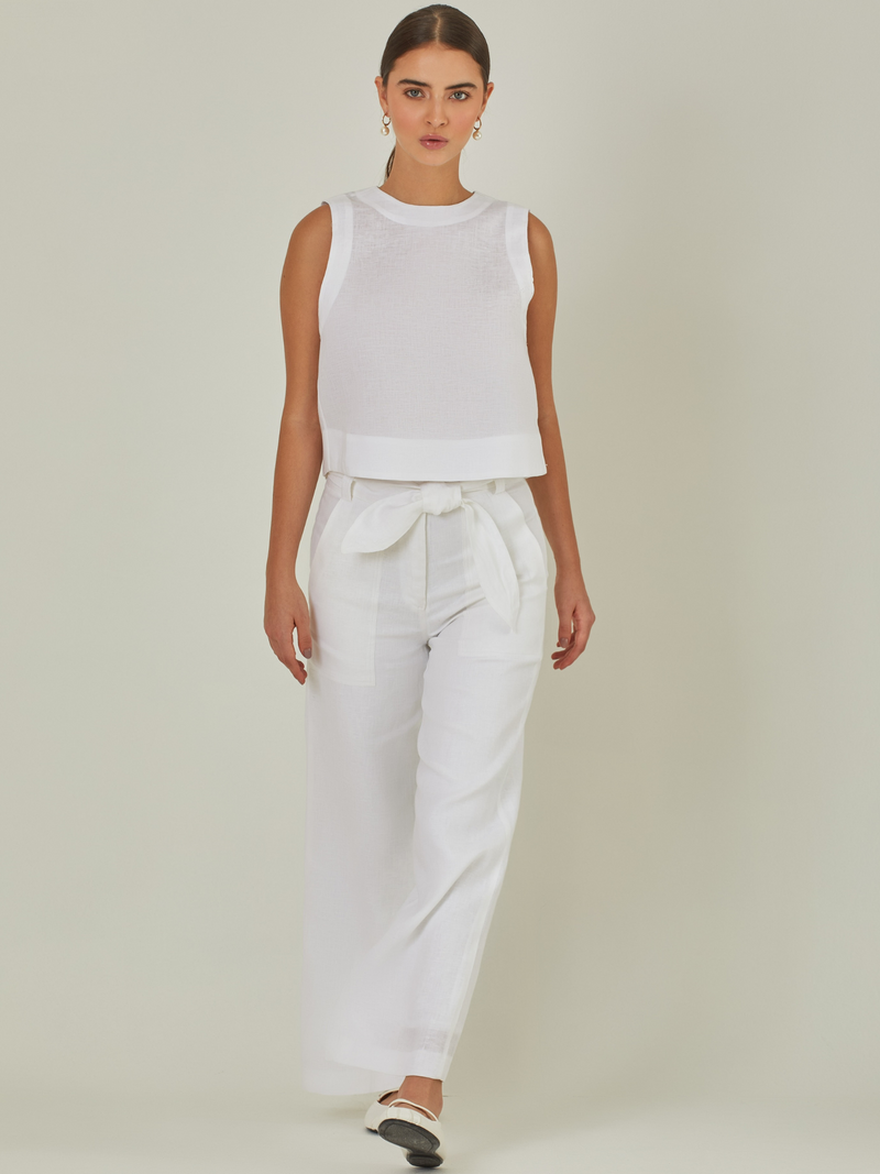 Pantalon Largo Kintore Blanco