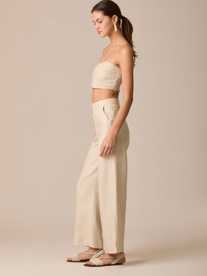 Pantalon Largo Yamba Natural