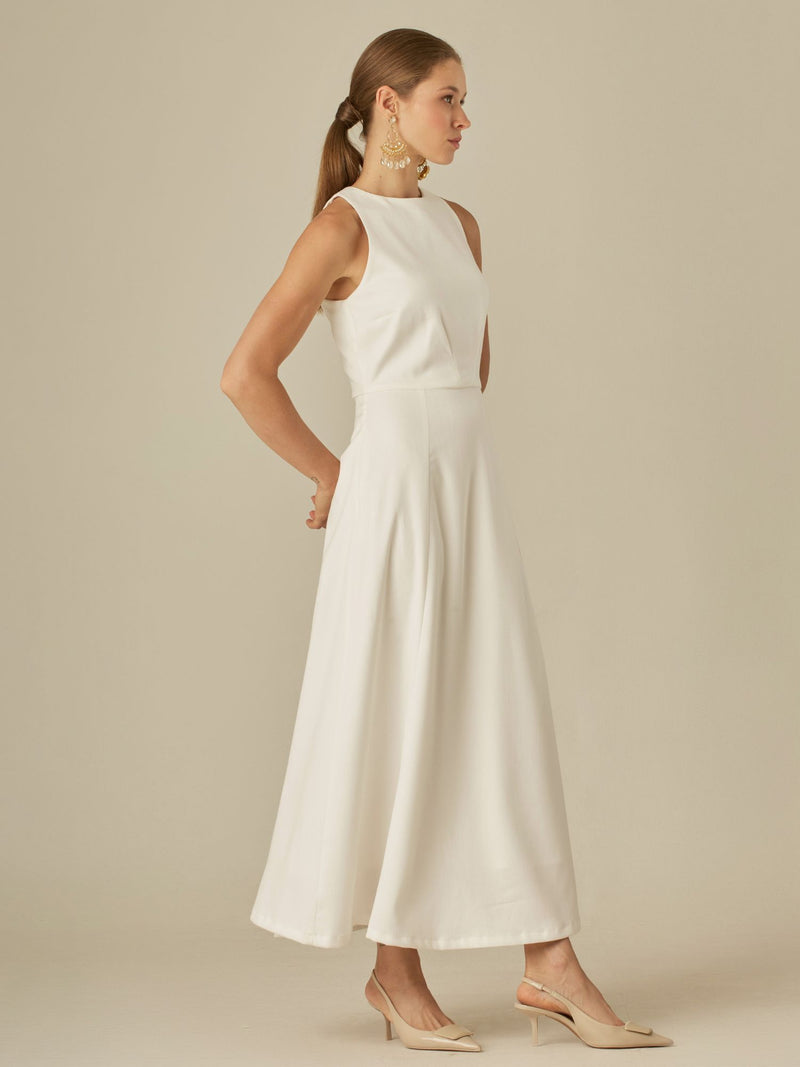 Vestido Galia Blanco