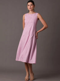 Vestido Largo Dotty Rosa