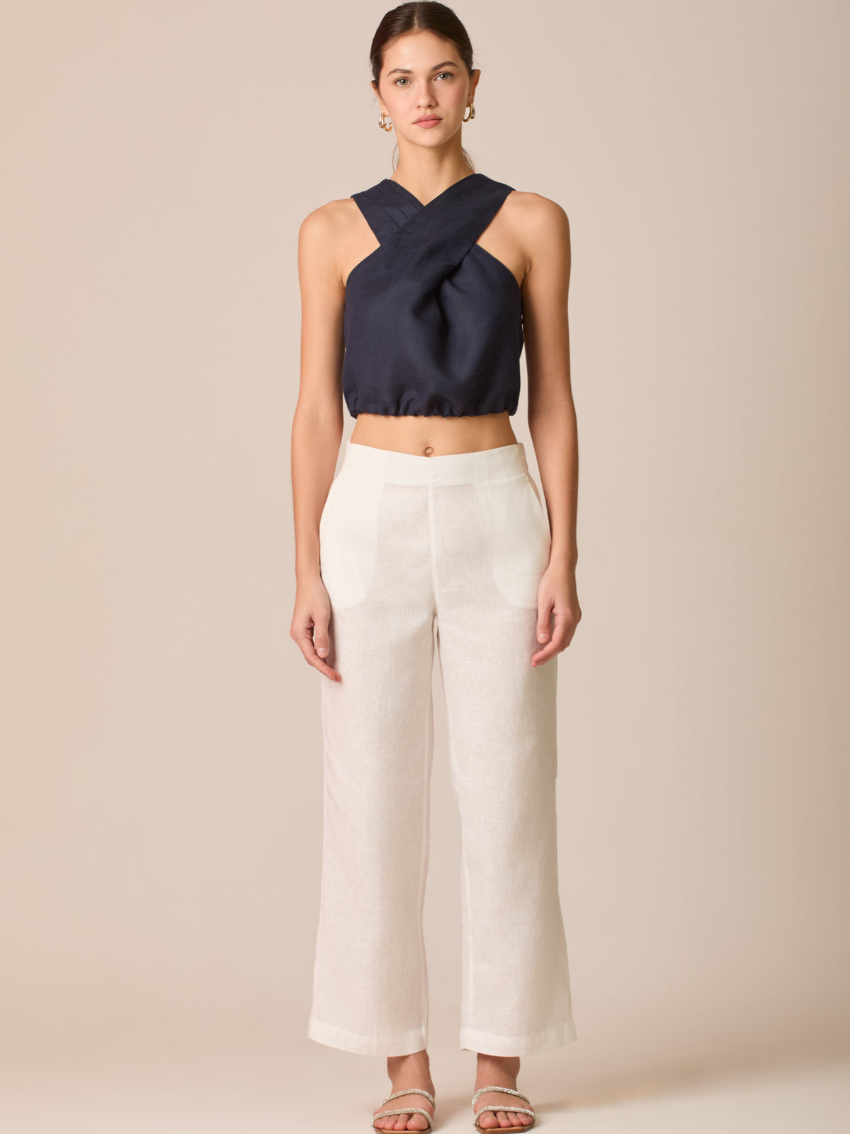 Pantalon Largo Lampedusa Blanco