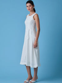 Vestido Largo Dotty Blanco