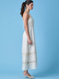 Vestido Largo Martini Ivory