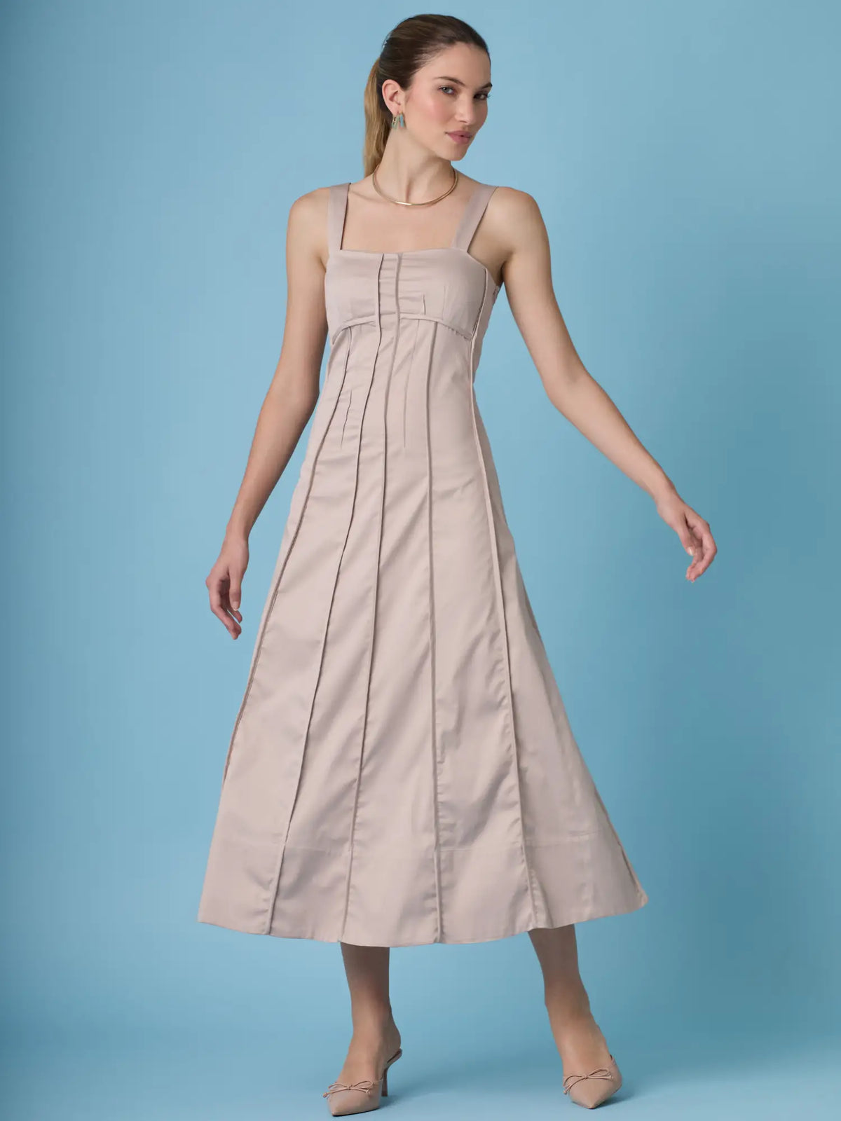 Vestido Largo Fana Habano