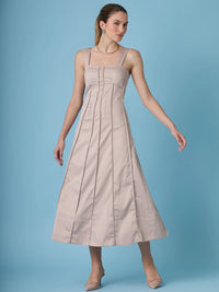 Vestido Largo Fana Habano