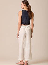 Pantalon Largo Lampedusa Blanco