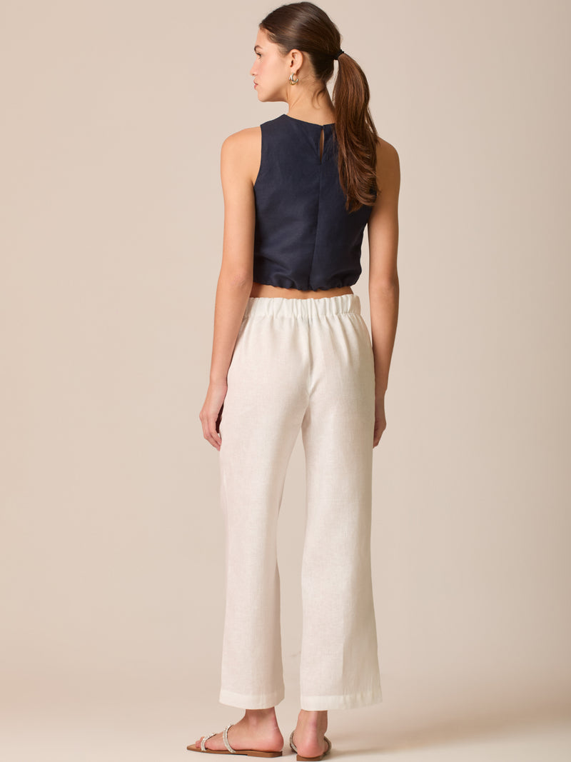 Pantalon Largo Lampedusa Blanco