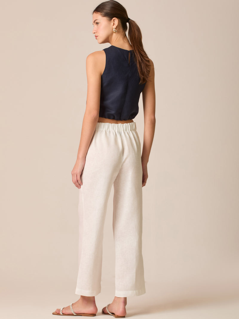 Pantalon Largo Lampedusa Blanco