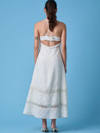 Vestido Largo Martini Ivory