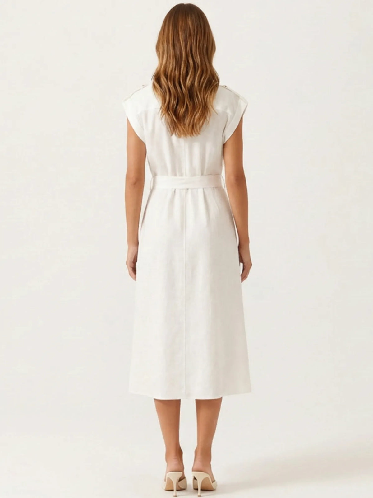 Vestido Largo Brugola Blanco