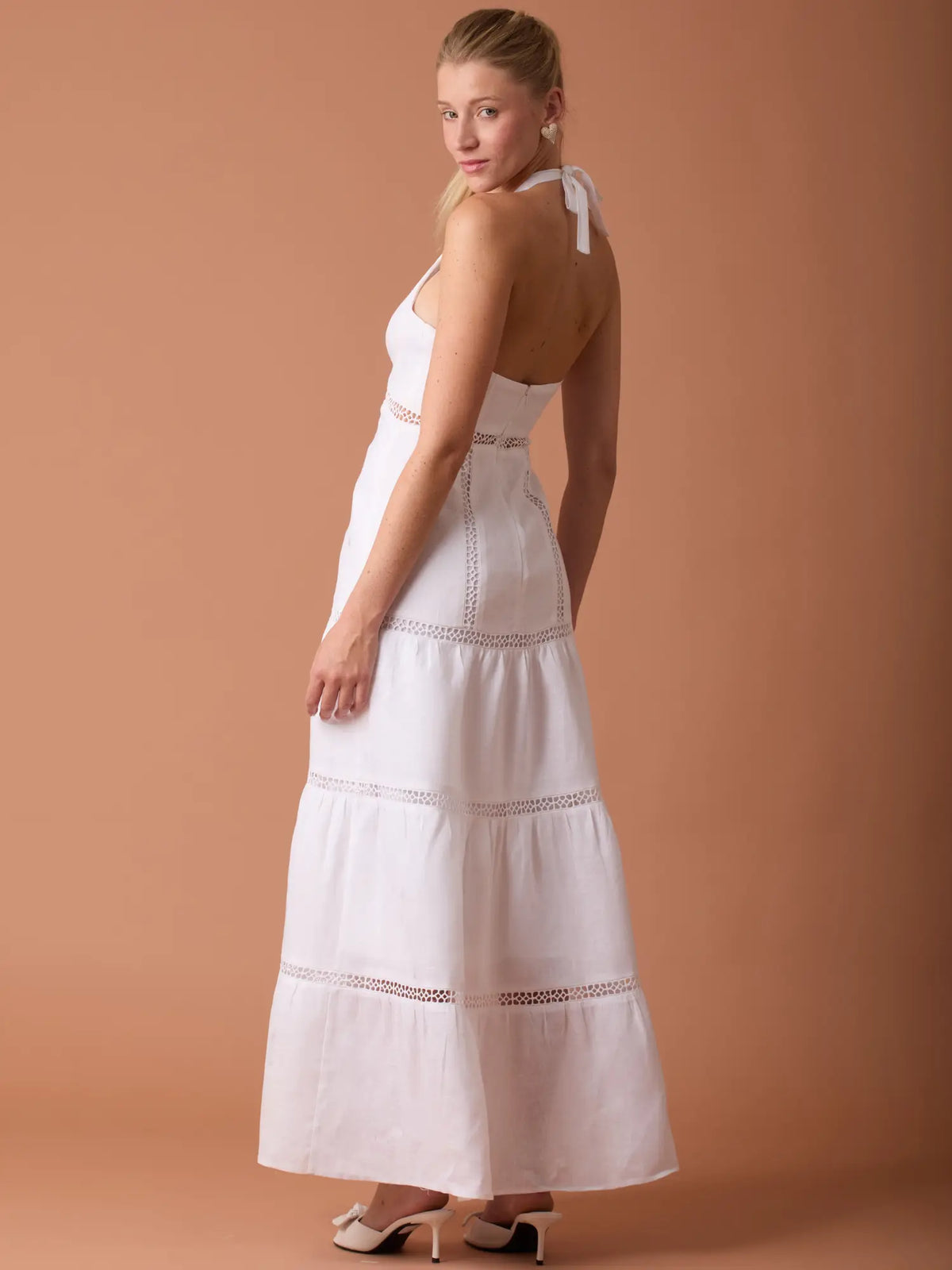 Vestido Largo Imana Blanco