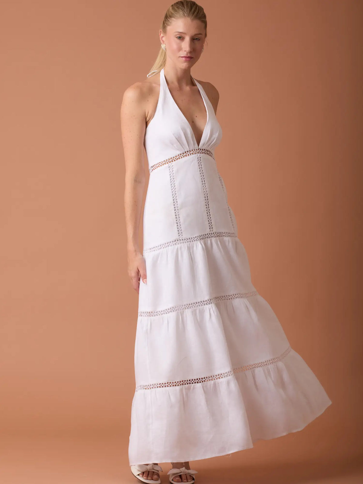 Vestido Largo Imana Blanco