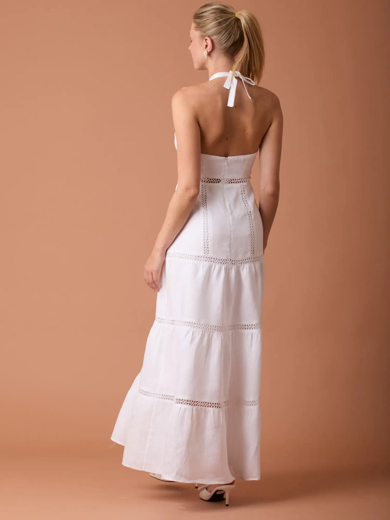 Vestido Largo Imana Blanco