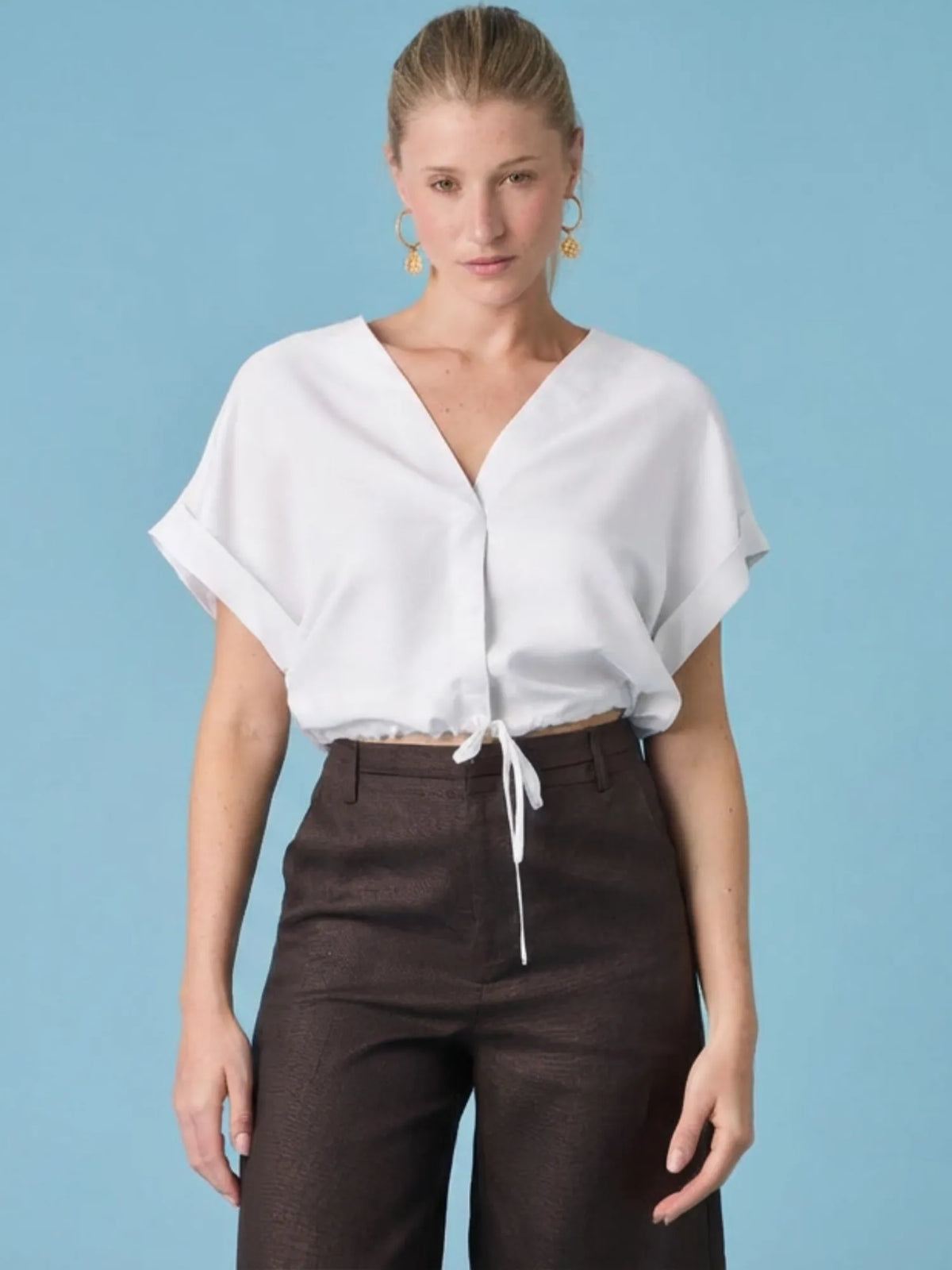 Blusa Albertina Blanco