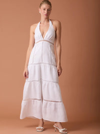 Vestido Largo Imana Blanco