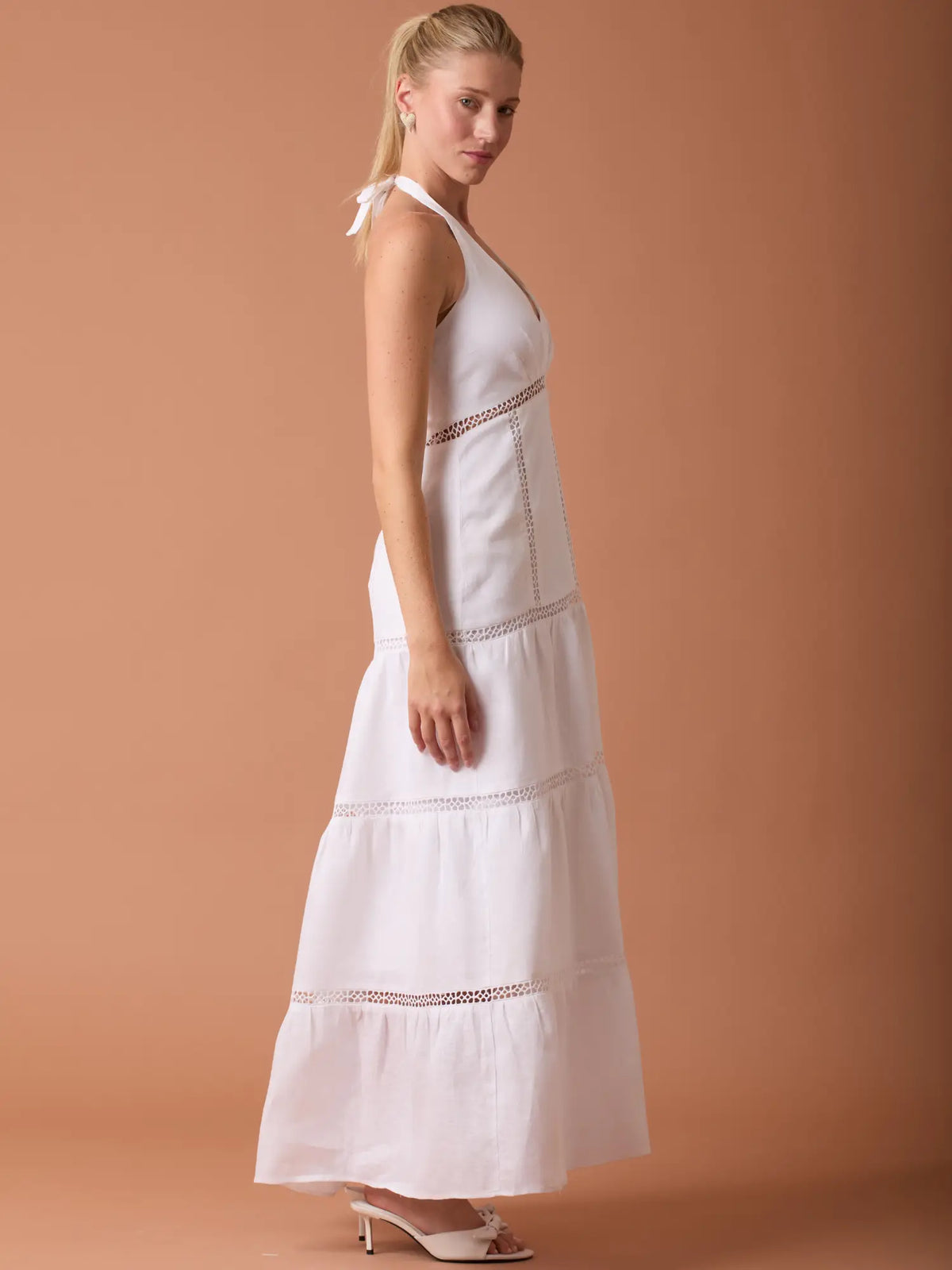 Vestido Largo Imana Blanco