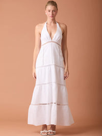 Vestido Largo Imana Blanco