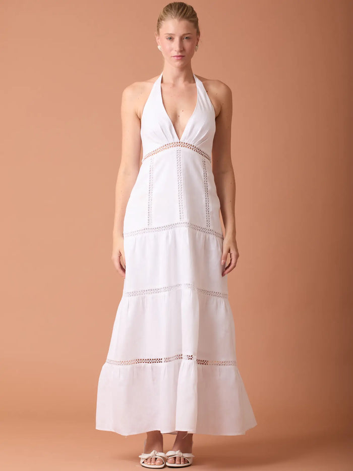 Vestido Largo Imana Blanco