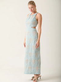 Vestido Largo Fireneze Aqua